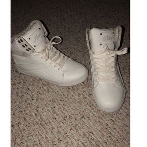 White High Top Sneakers